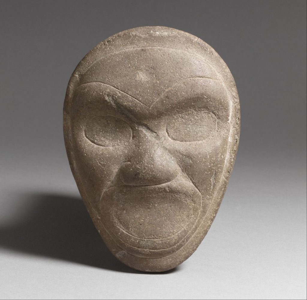 Sculpture of Taino Head