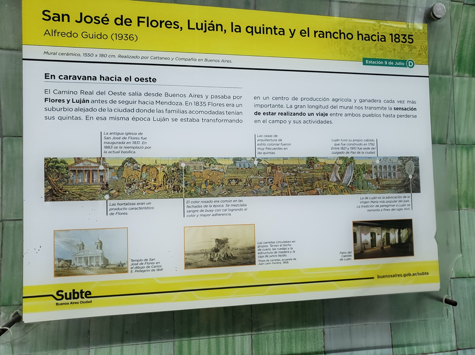 Photo of the public history exhibit