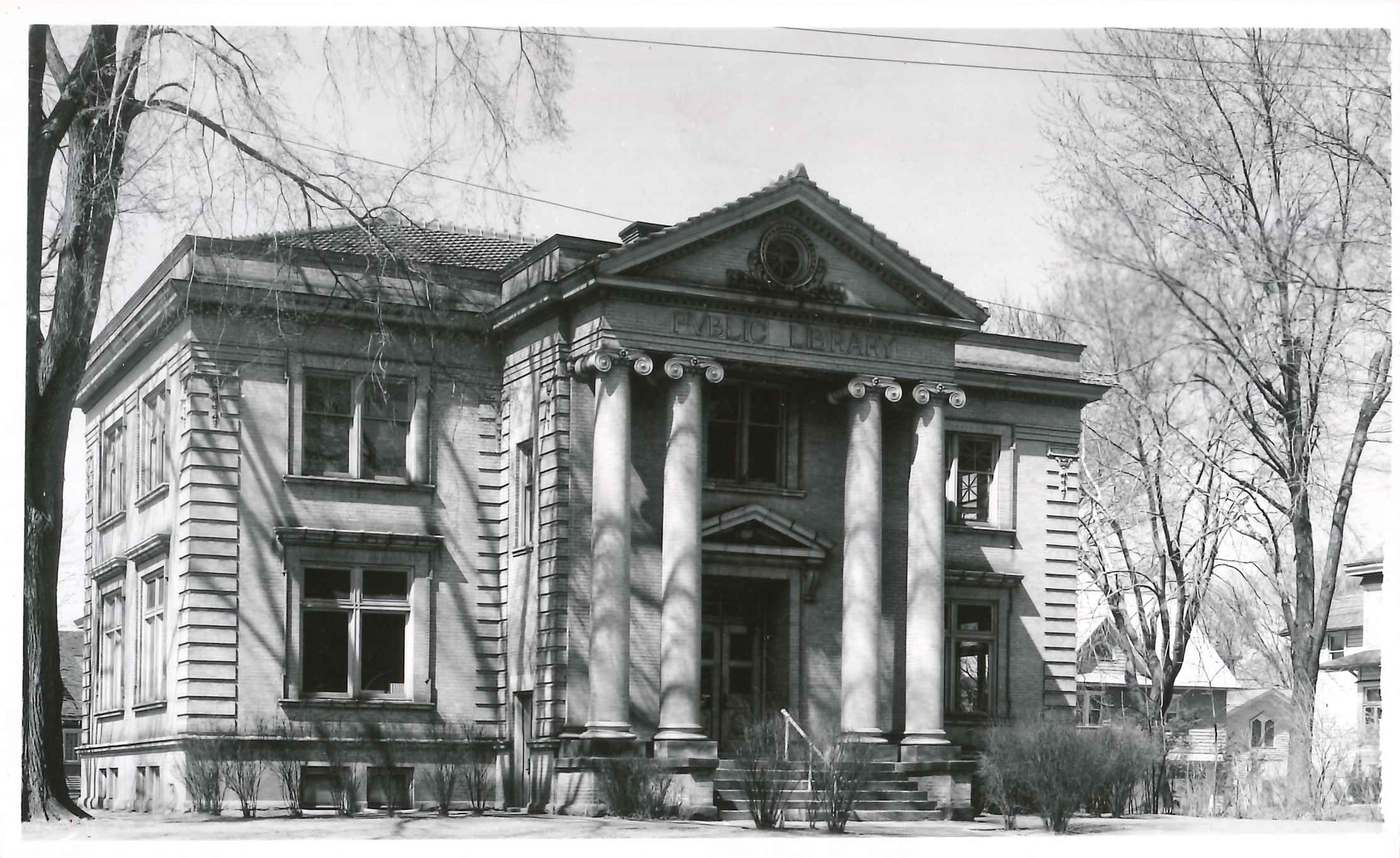 Wooster, Ohio public library archival image.